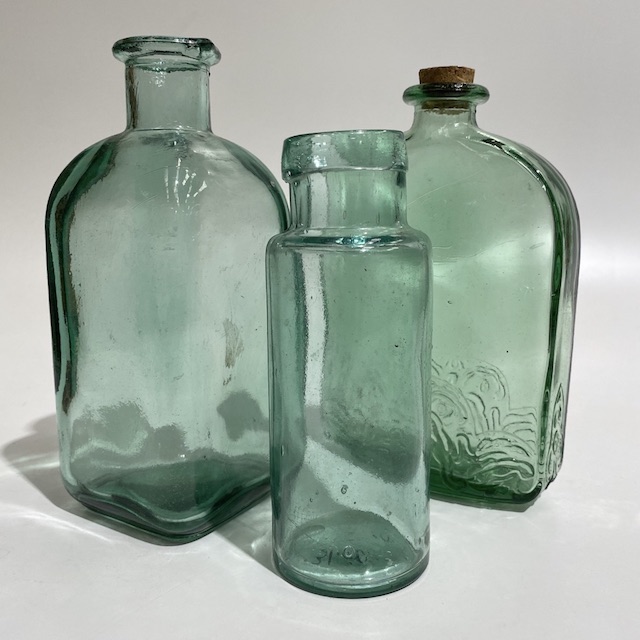 BOTTLE, Green Recycled Glass